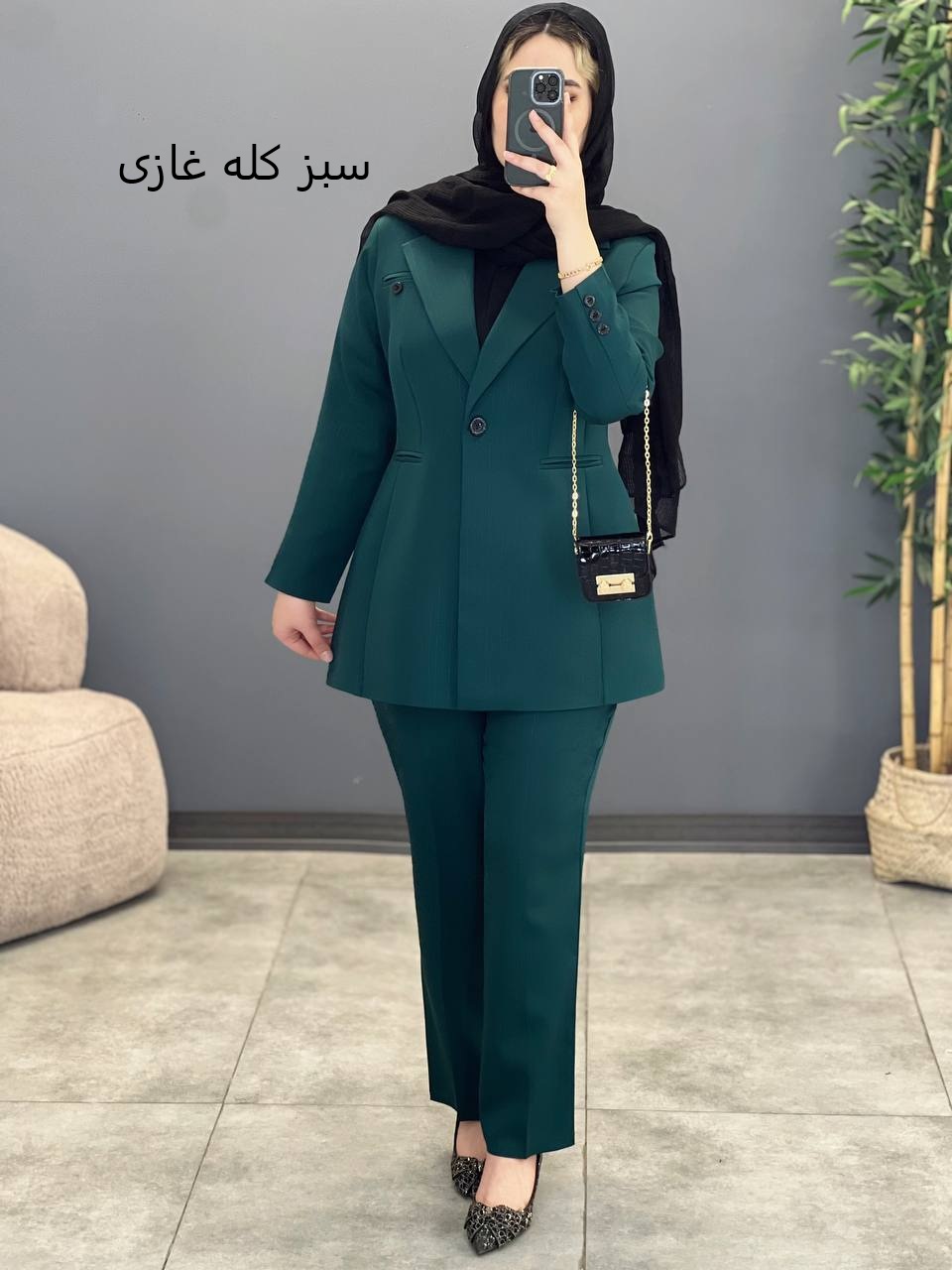 1444-کت و شلوار لمه ماهیسا