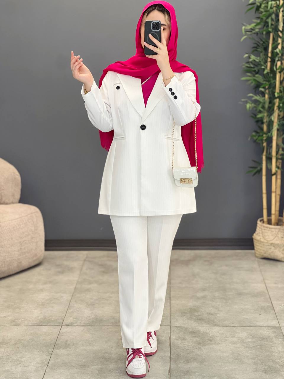 1444-کت و شلوار لمه ماهیسا