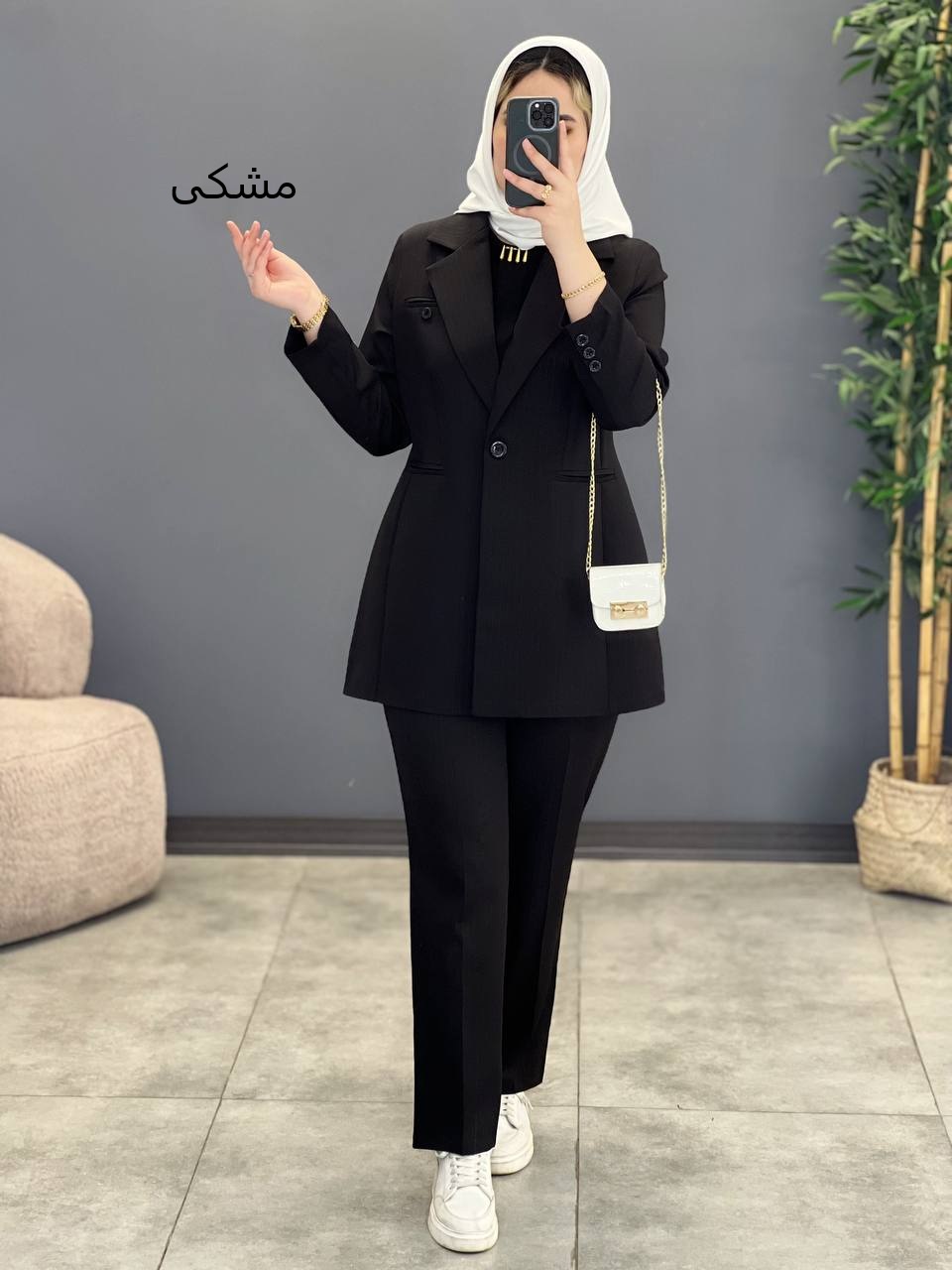 1444-کت و شلوار لمه ماهیسا