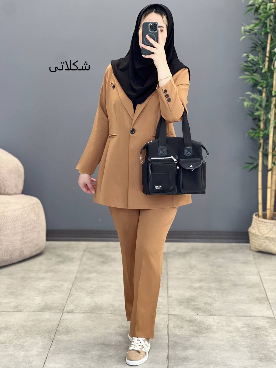 1444-کت و شلوار لمه ماهیسا