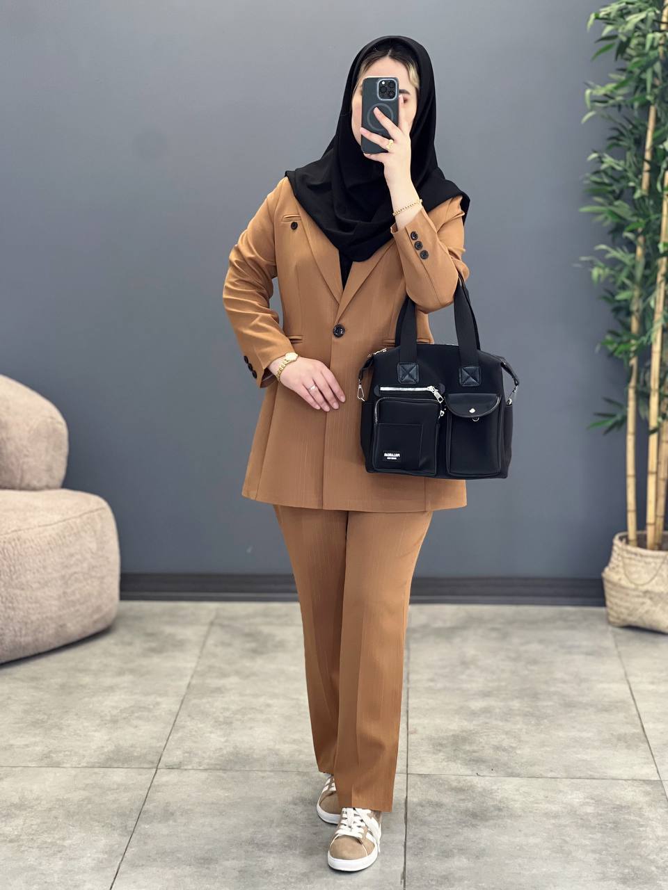 1444-کت و شلوار لمه ماهیسا