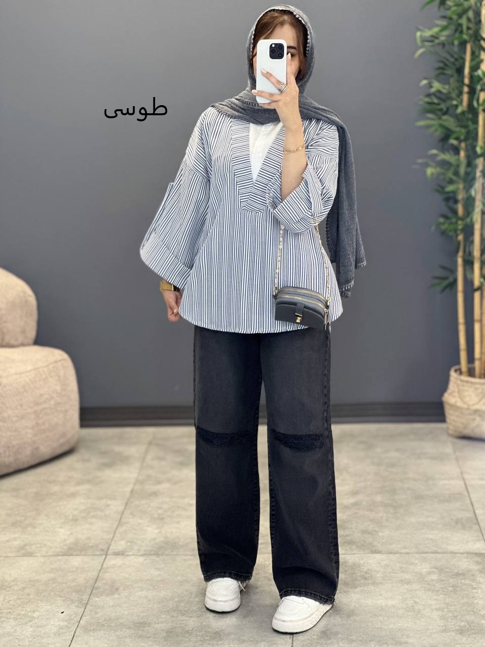 1445-شومیز ترکیبی ساترا