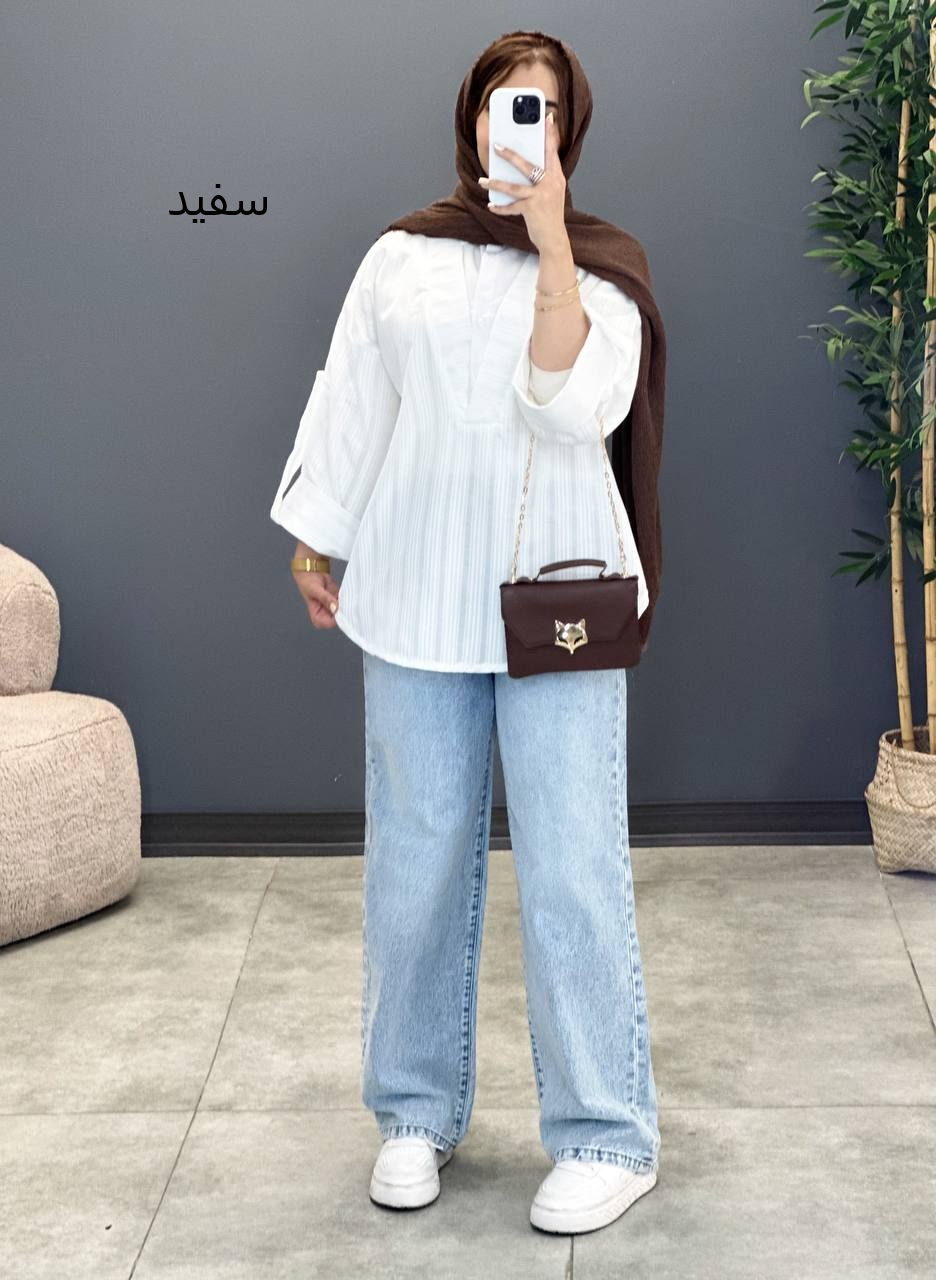 1445-شومیز ترکیبی ساترا