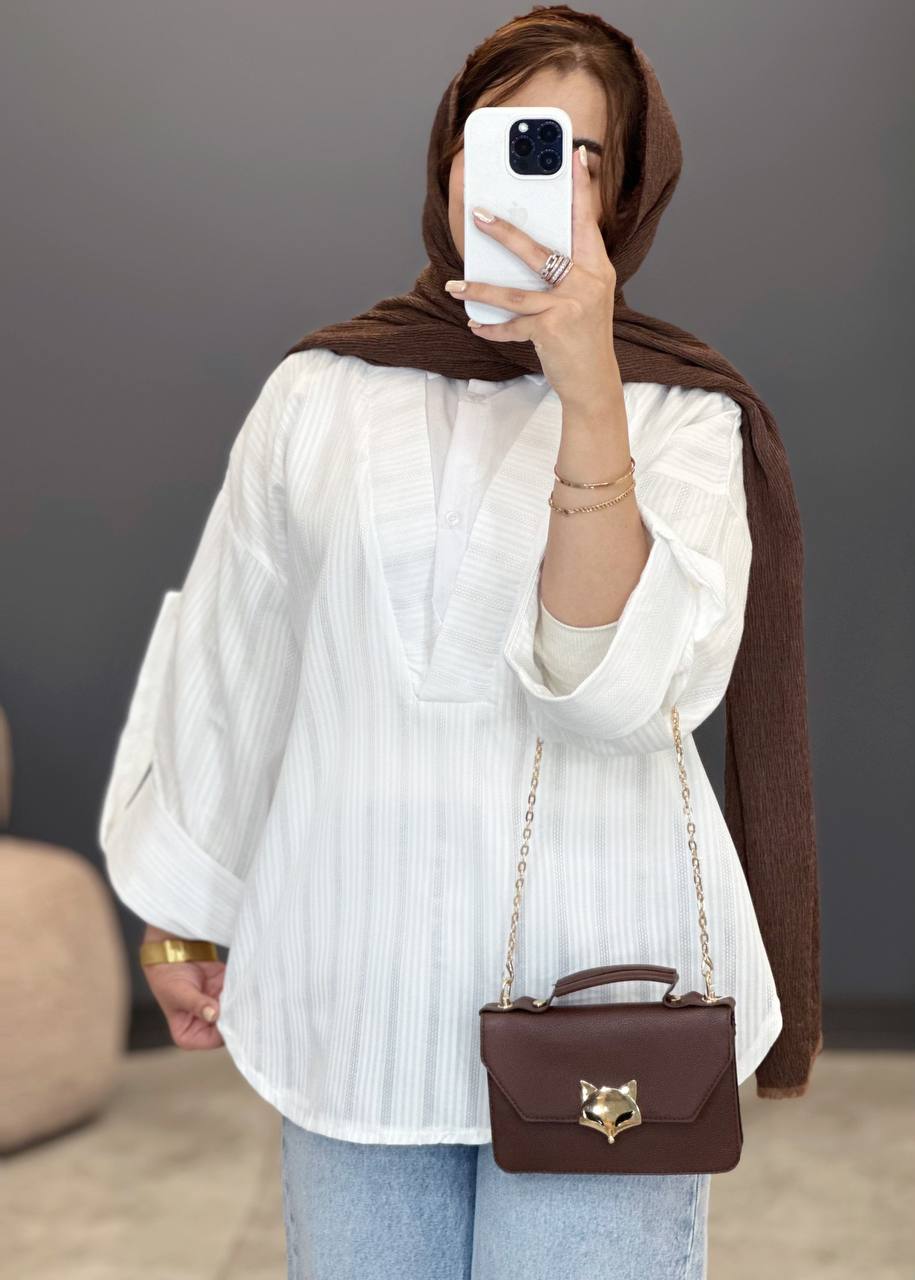 1445-شومیز ترکیبی ساترا