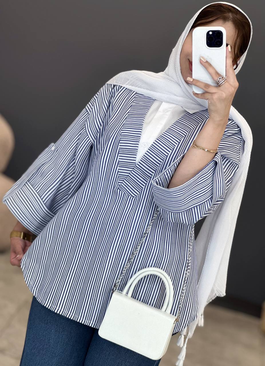 1445-شومیز ترکیبی ساترا