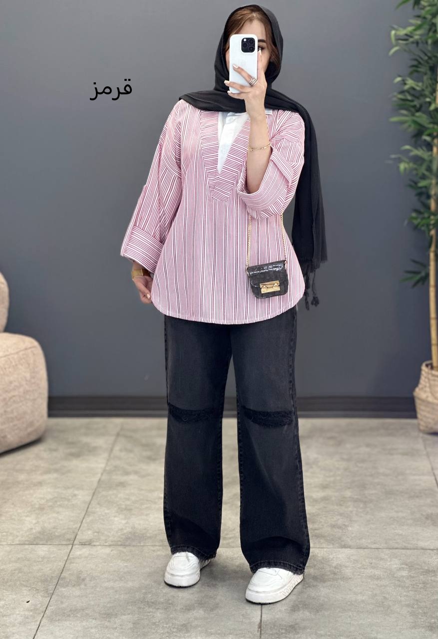 1445-شومیز ترکیبی ساترا