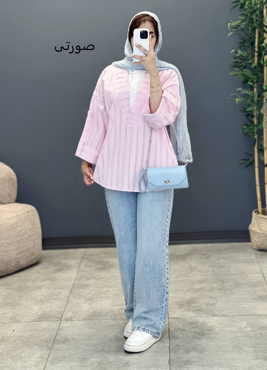 1445-شومیز ترکیبی ساترا