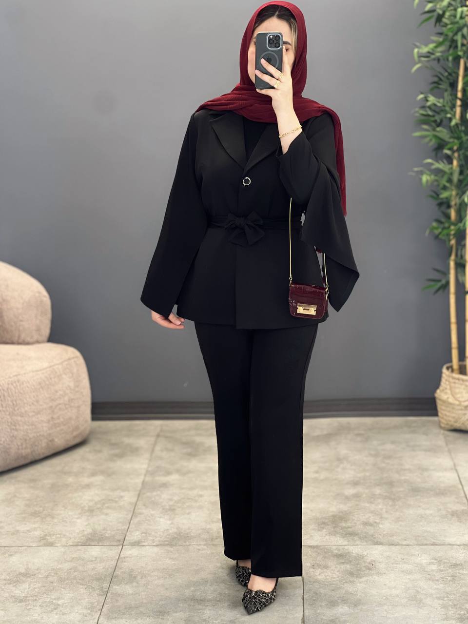 1455- کت و شلوار لاله