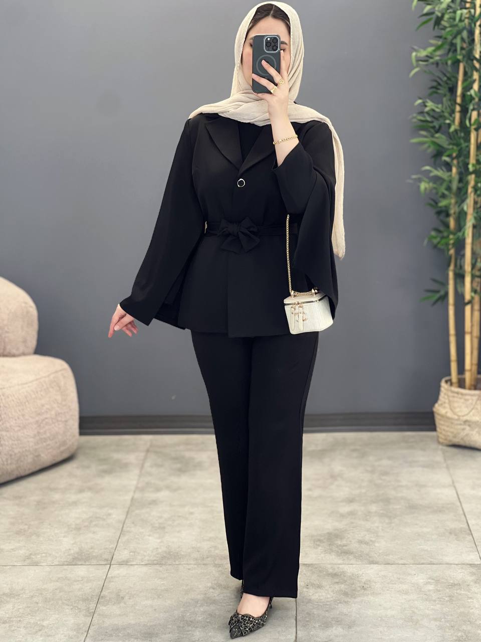 1455- کت و شلوار لاله