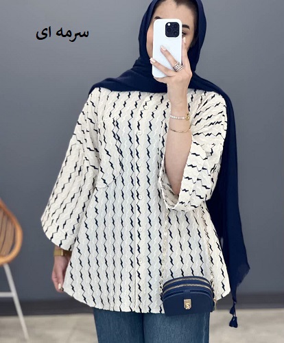 1467- شومیز مراکشی دو جیب