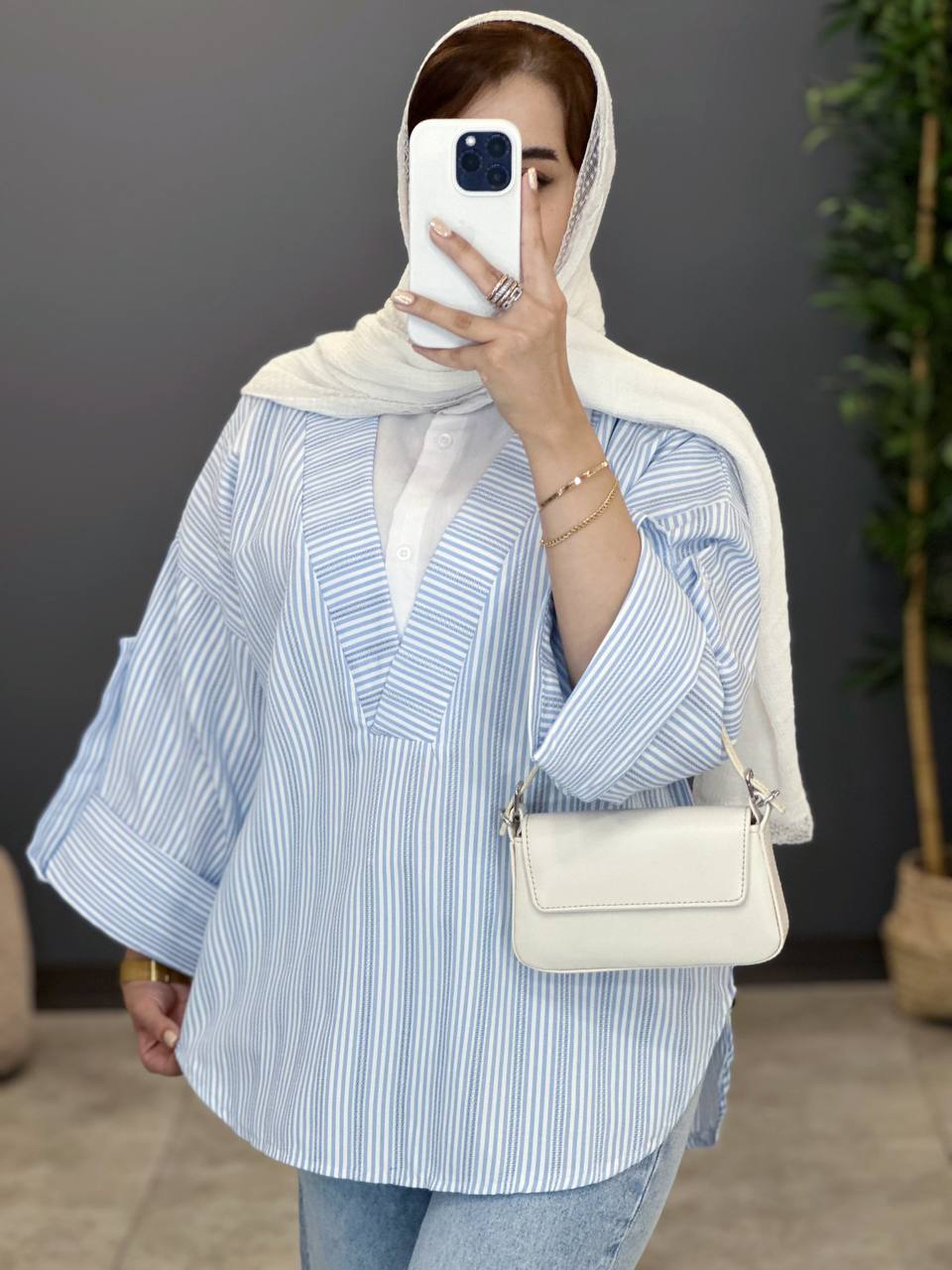 1445-شومیز ترکیبی ساترا