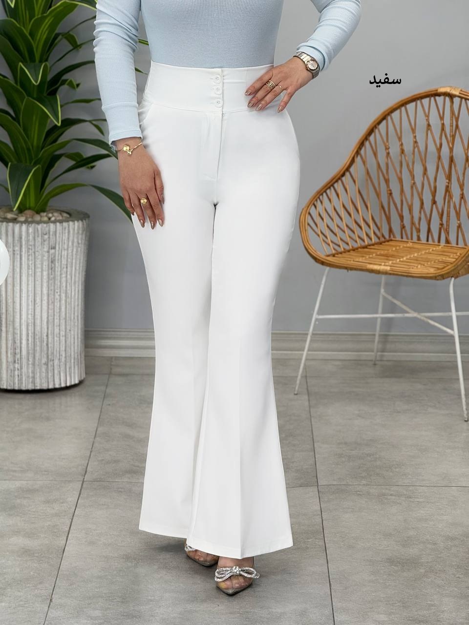 1460- شلوار باربی دمپا کمرگن