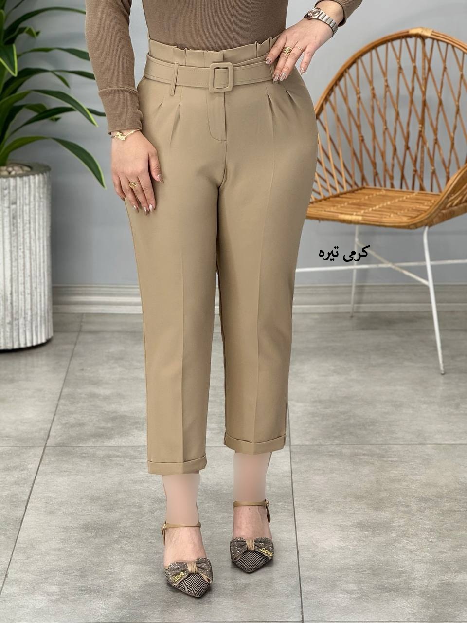 1457- شلوار دمپا دوبل