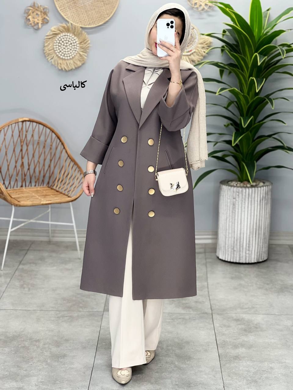 1256- مانتو مزونی مهکامه