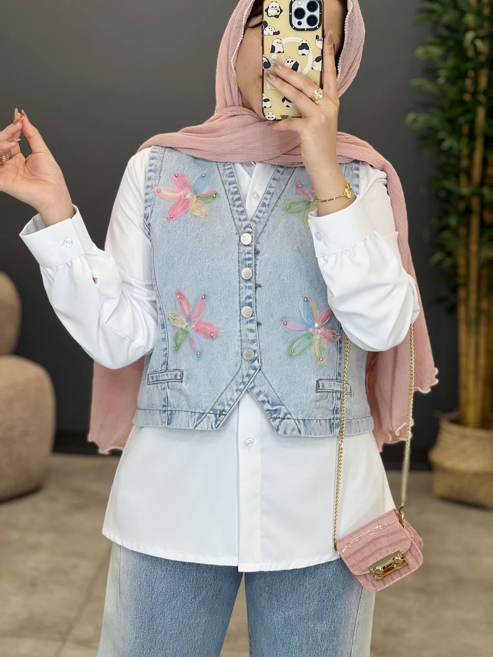 1474-وست جین گلدوزی