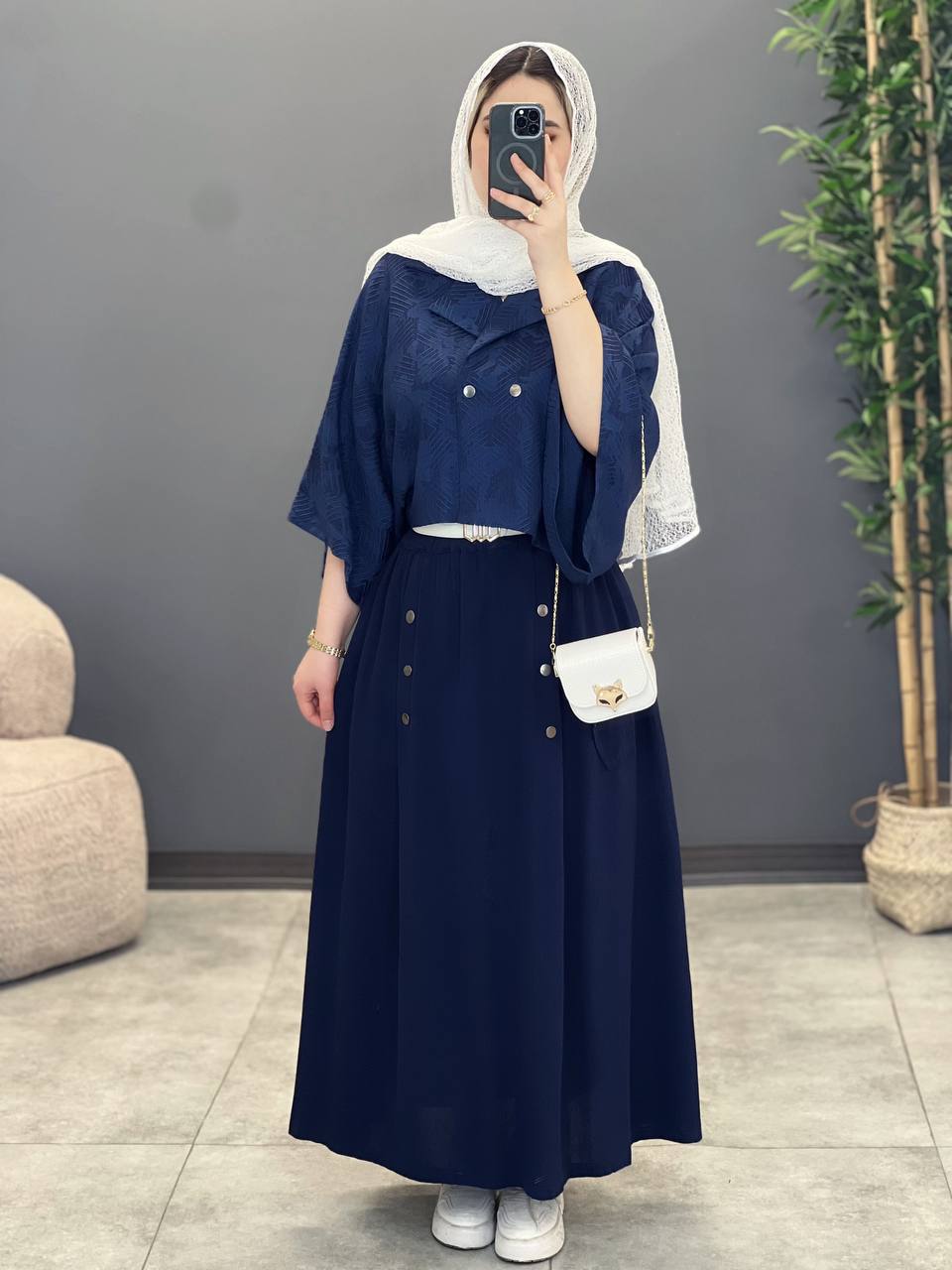 1466- کت و دامن کارولین(ویژه محرم)