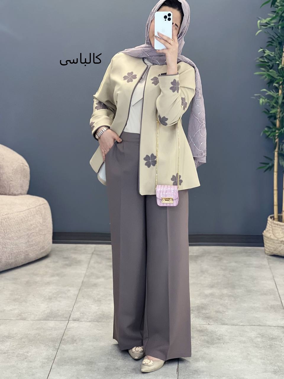 1258-کت و شلوار گلدخت