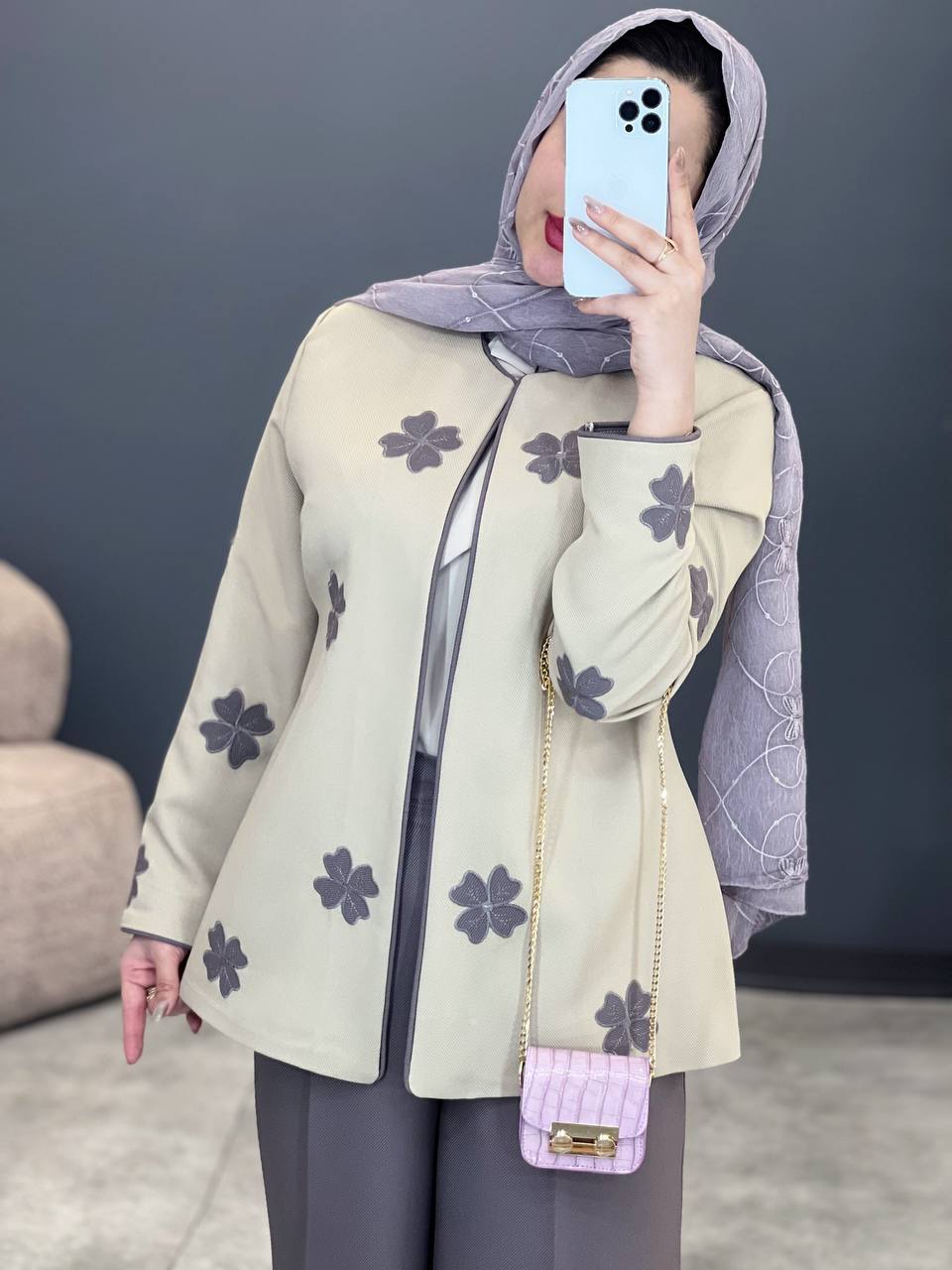 1258-کت و شلوار گلدخت