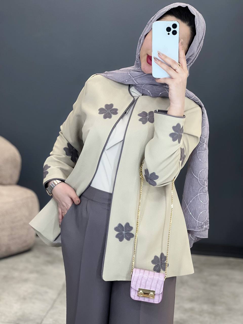 1258-کت و شلوار گلدخت