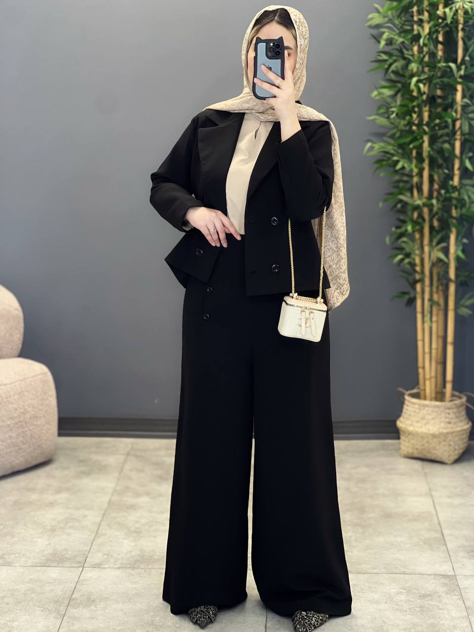 1485- کت و شلوار فلامینگو