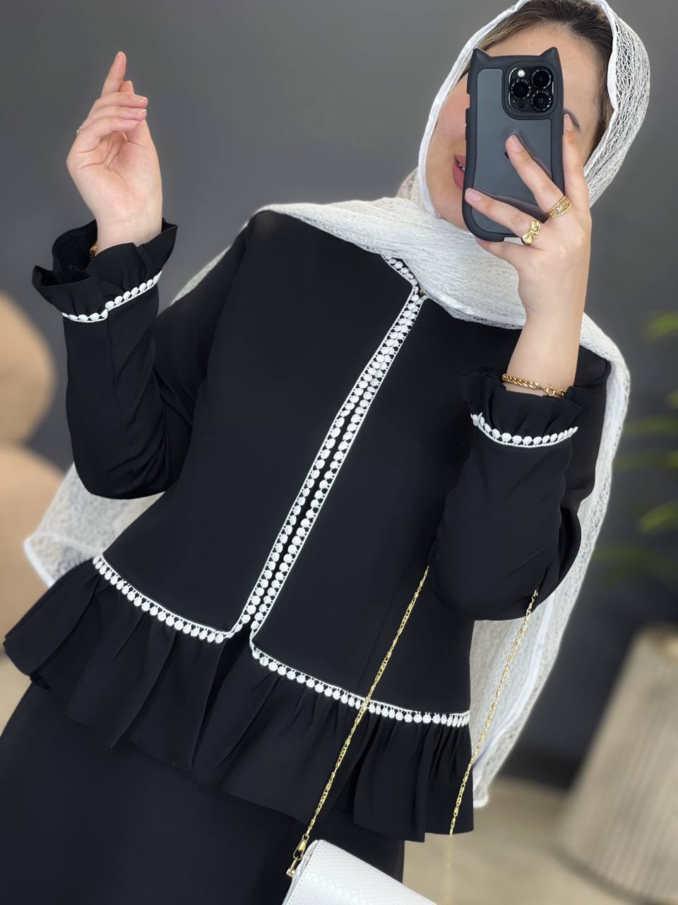 1493- کت و دامن سارگل (ویژه محرم)