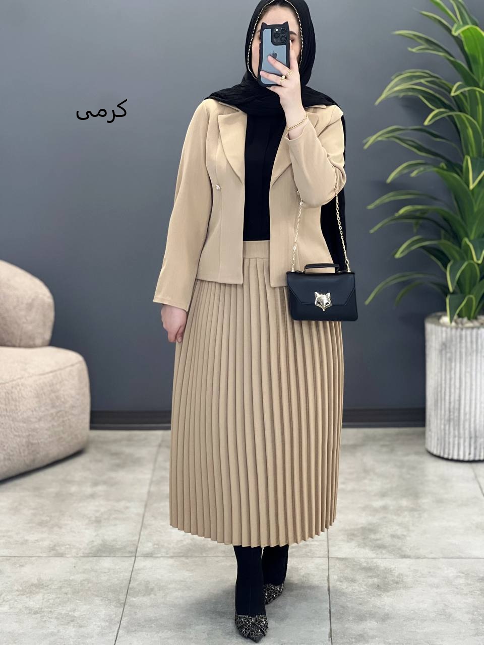 1497- کت و دامن کارینا