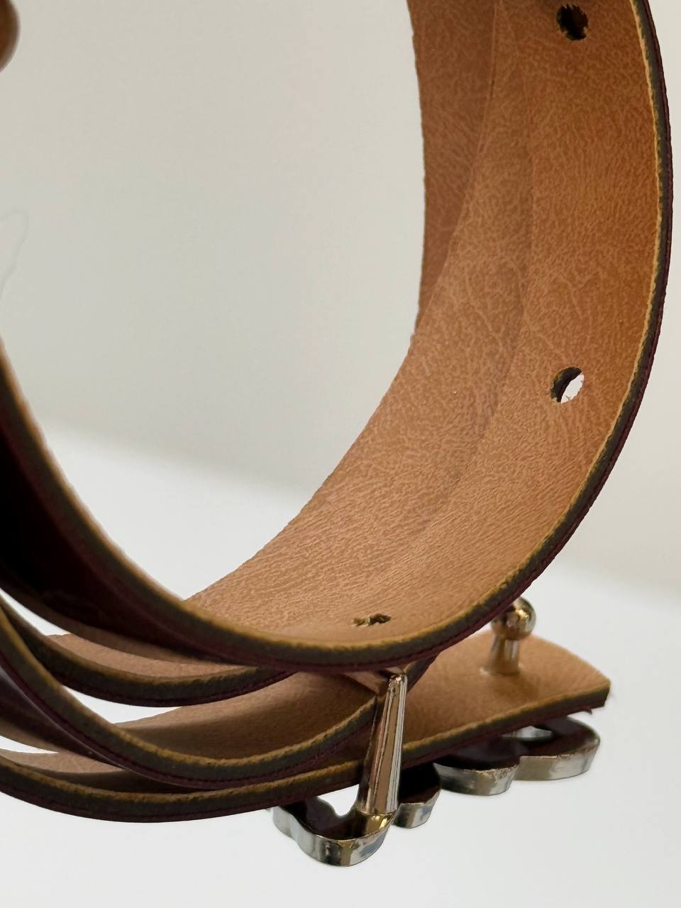 1507- کمربند 1/5 سانت چرم