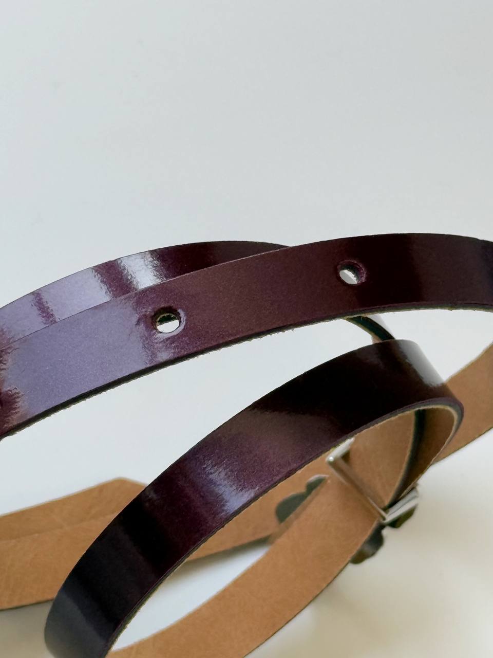 1507- کمربند 1/5 سانت چرم