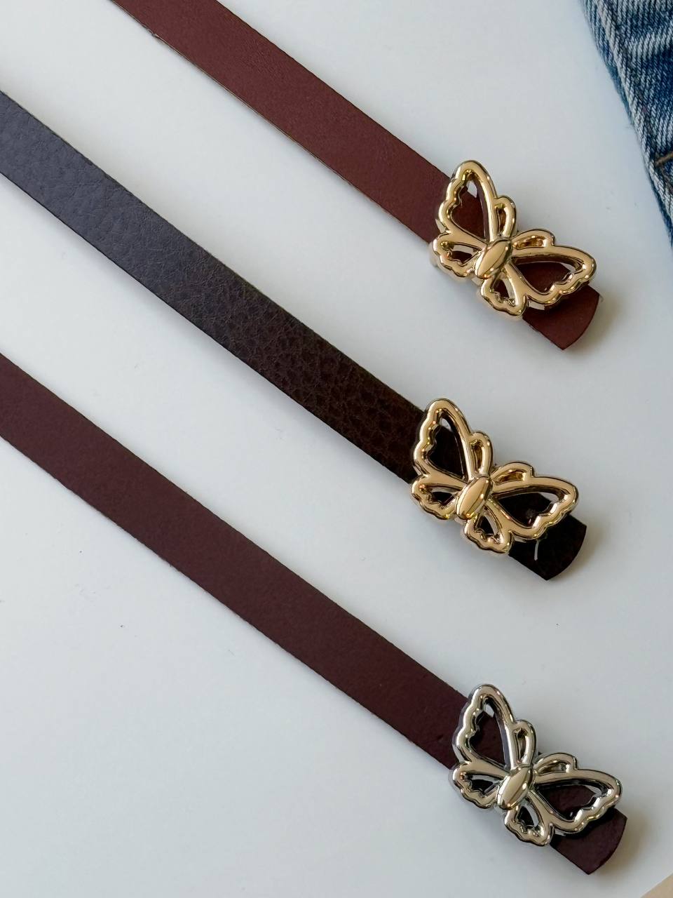 1507- کمربند 1/5 سانت چرم