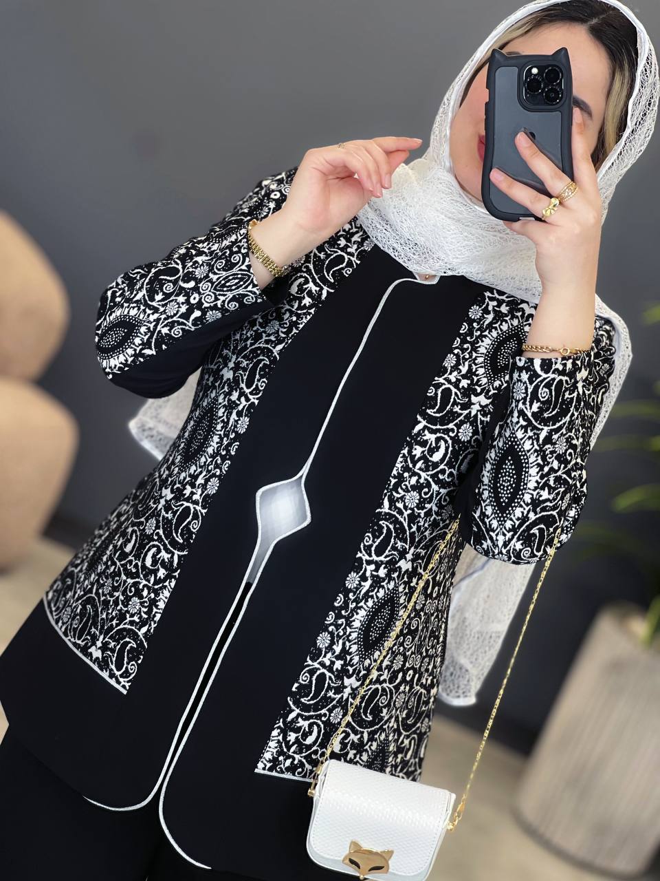 1510- کت مزونی مغزی دوزی (ویژه محرم)