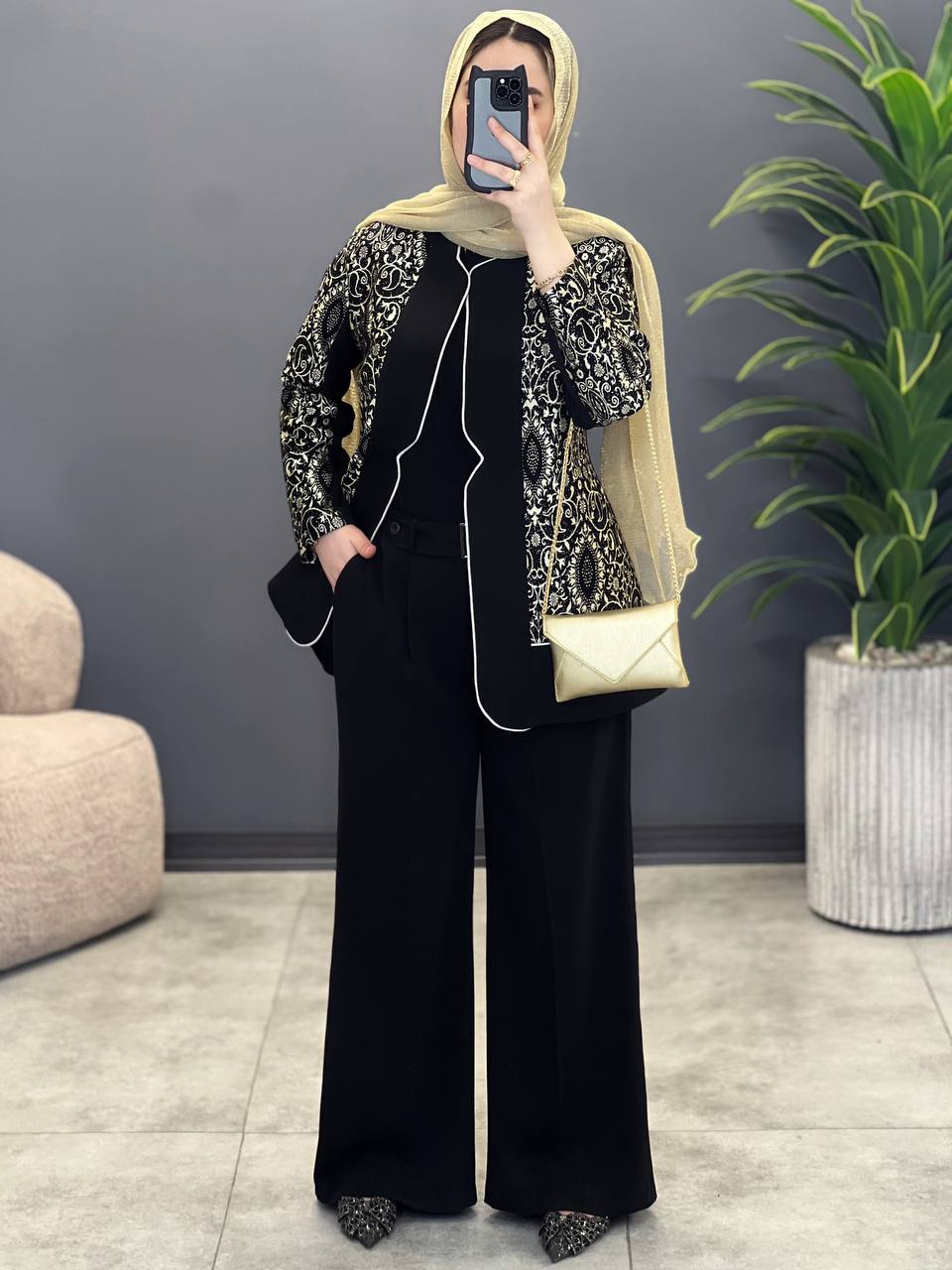 1510- کت مزونی مغزی دوزی (ویژه محرم)