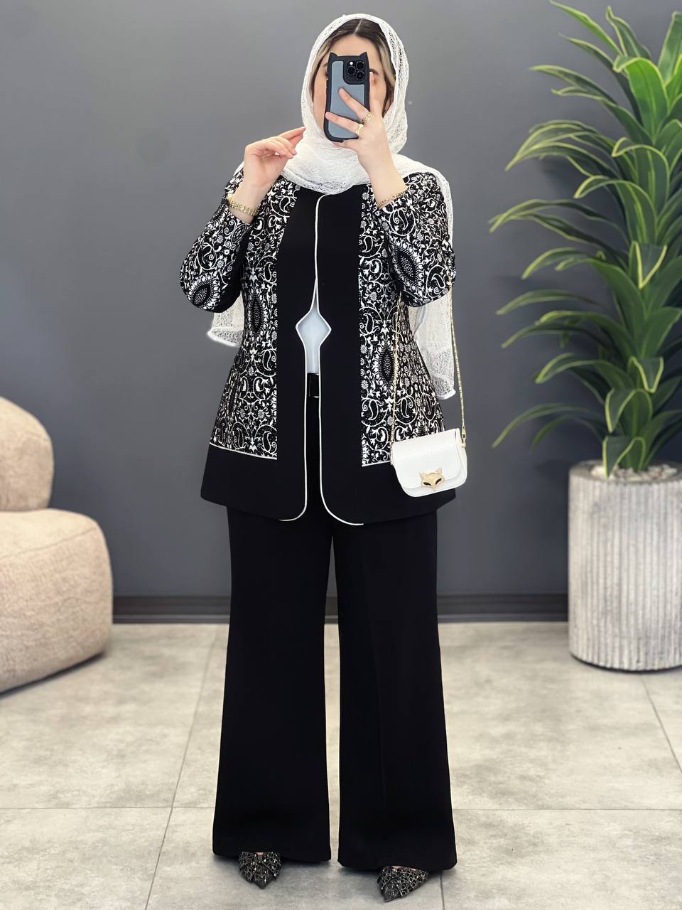 1510- کت مزونی مغزی دوزی (ویژه محرم)