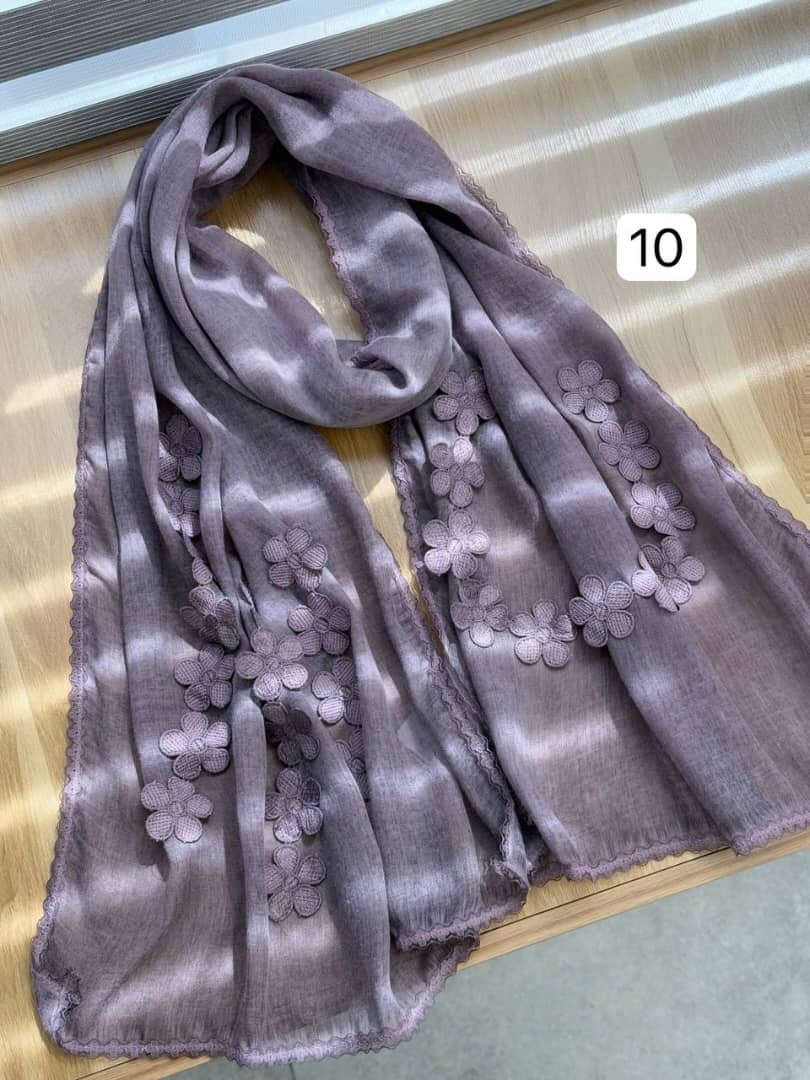 1511- شال گل برجسته