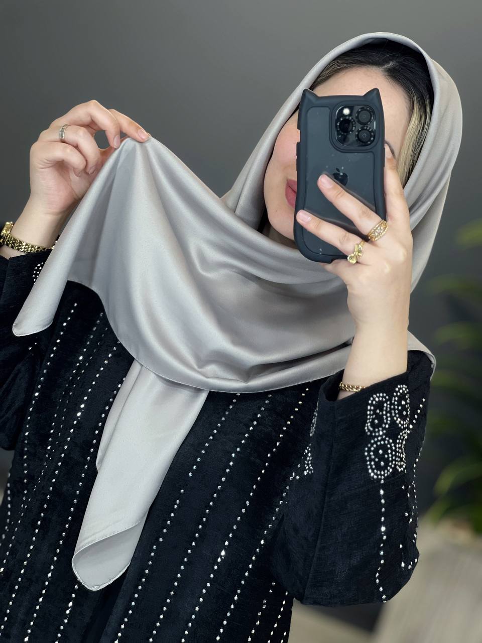 1512- روسری ساتن برازنده