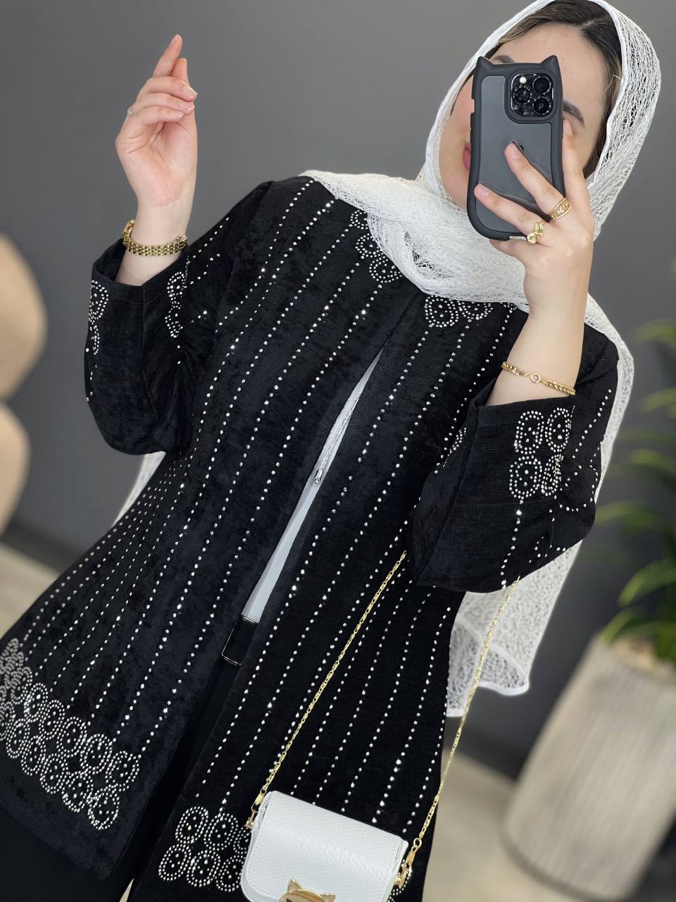 1514- کت مزونی نرگس (ویژه محرم)