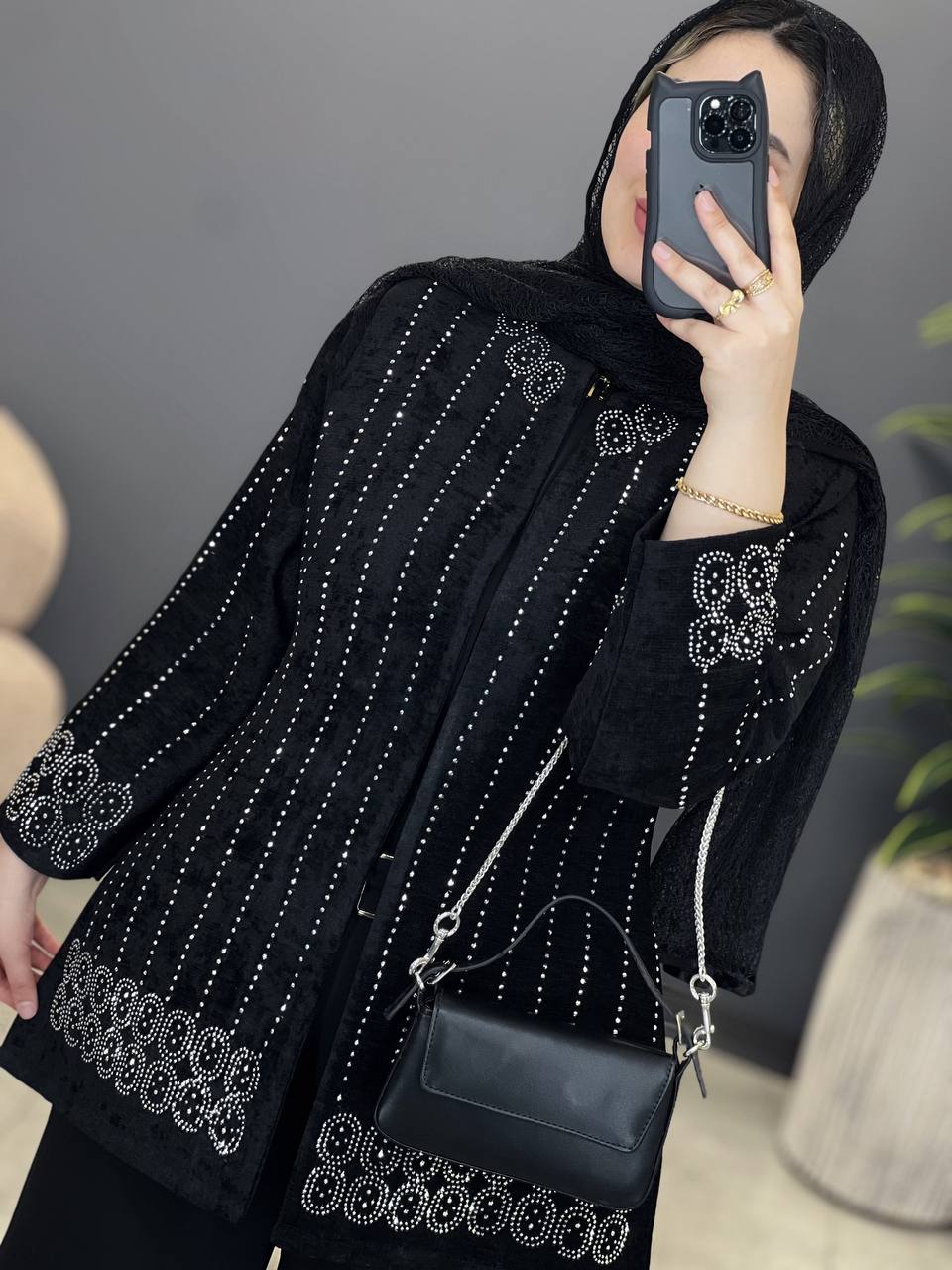 1514- کت مزونی نرگس (ویژه محرم)