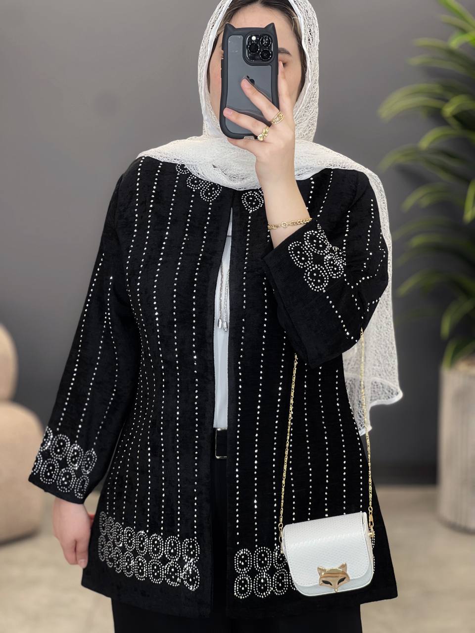 1514- کت مزونی نرگس (ویژه محرم)