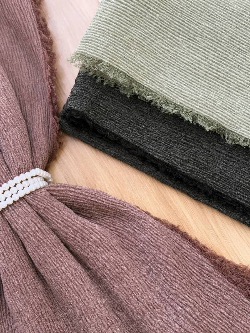 1515- شال ملانژ پلیسه