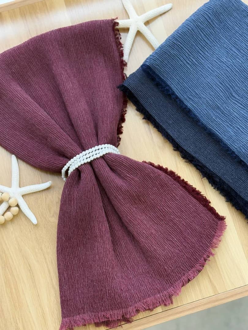 1515- شال ملانژ پلیسه