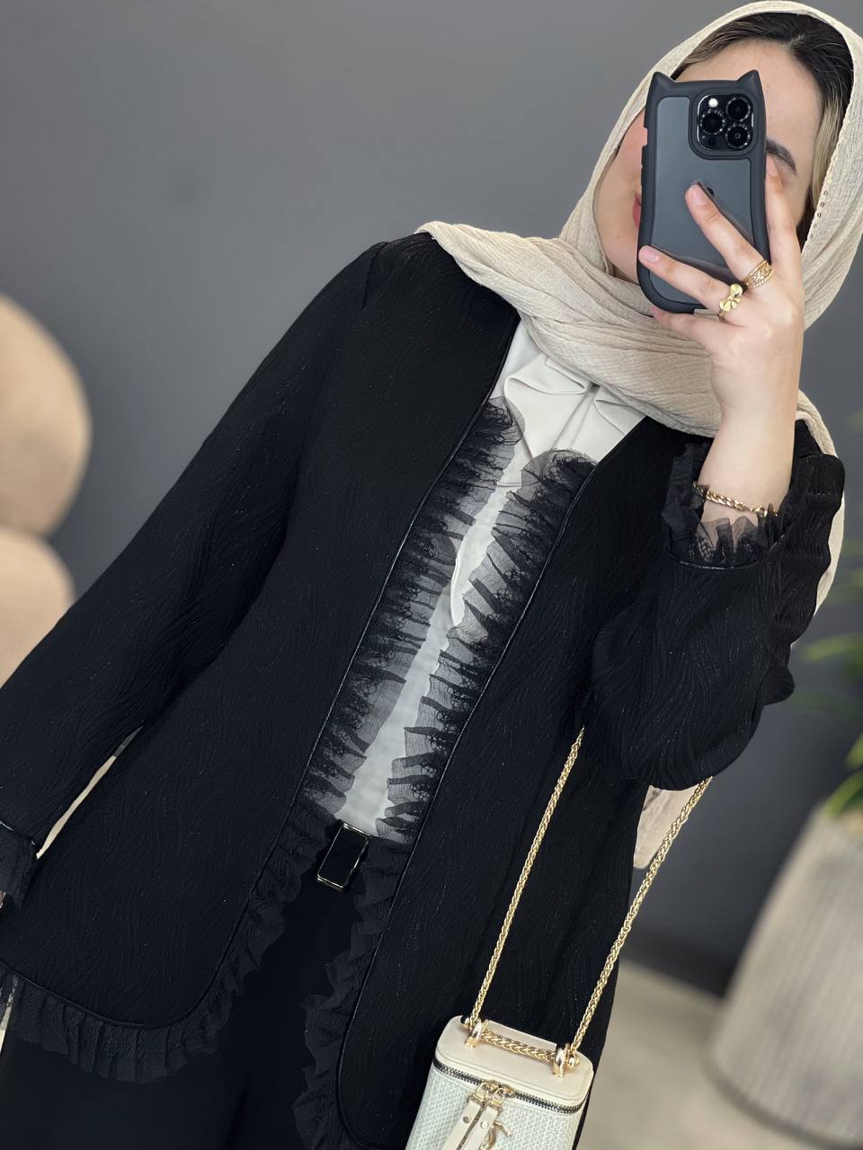 1521- کت ژاکارد ترک