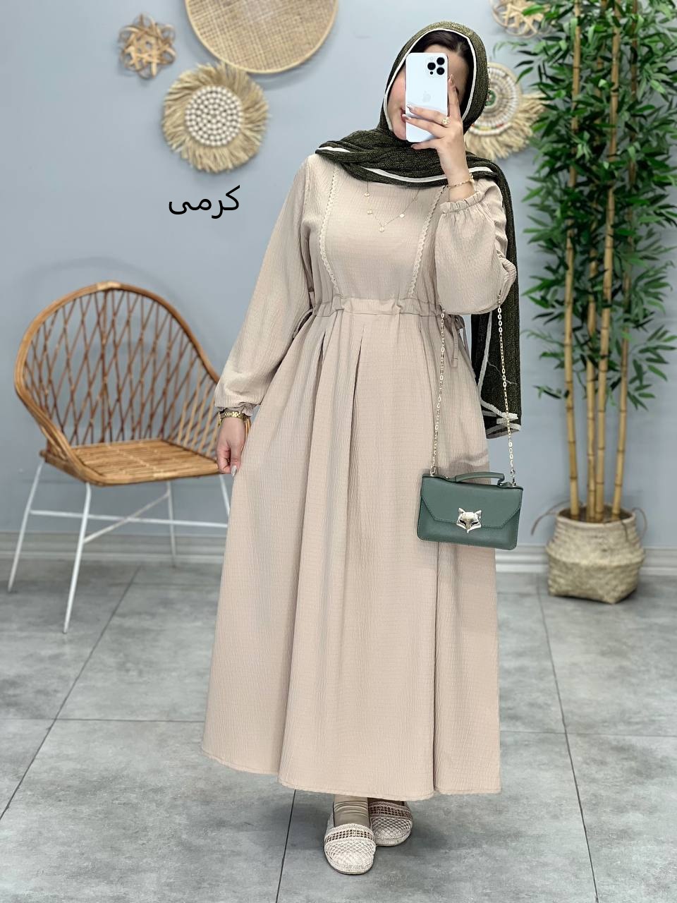 1529- پیراهن بارداری کیمیا