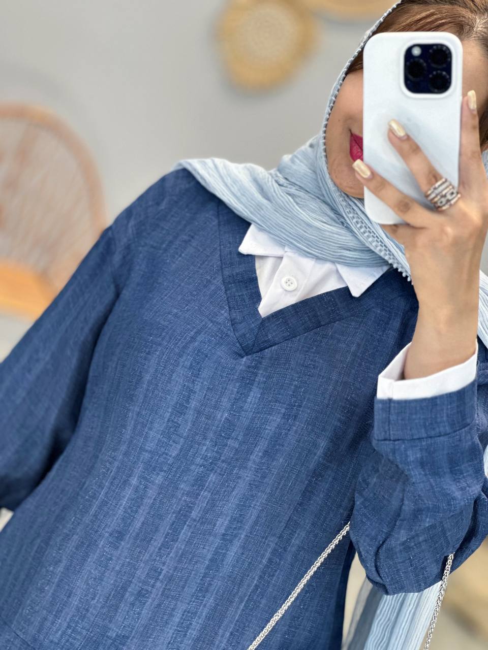 1528-شومیز ترکیبی آنیل