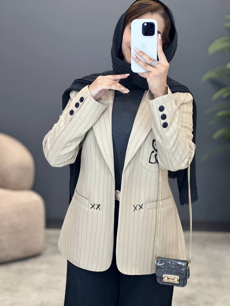 1536- کت مزونی آدینا