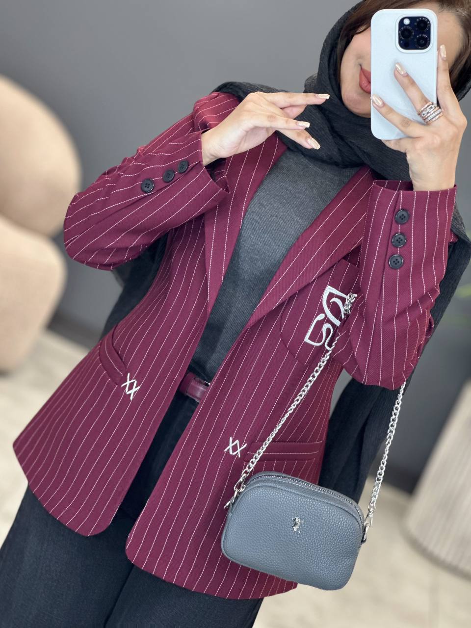 1536- کت مزونی آدینا