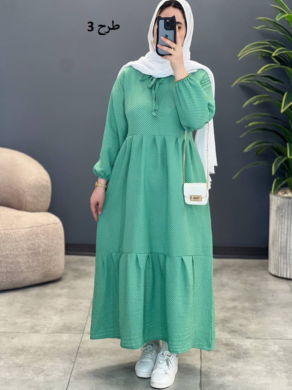 1531- پیراهن بلند یارا