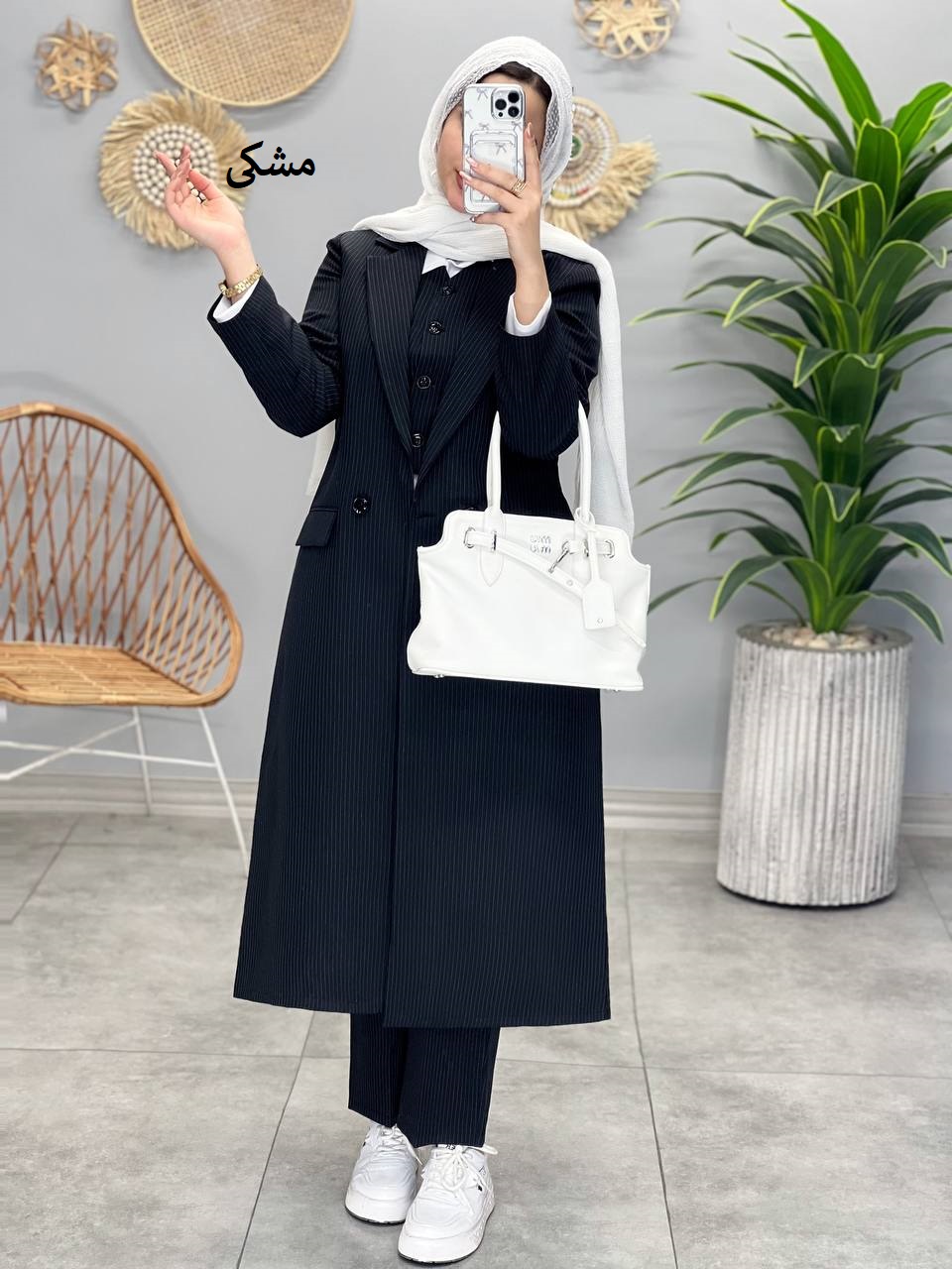 1539-ست سه تیکه بلند دیپلمات