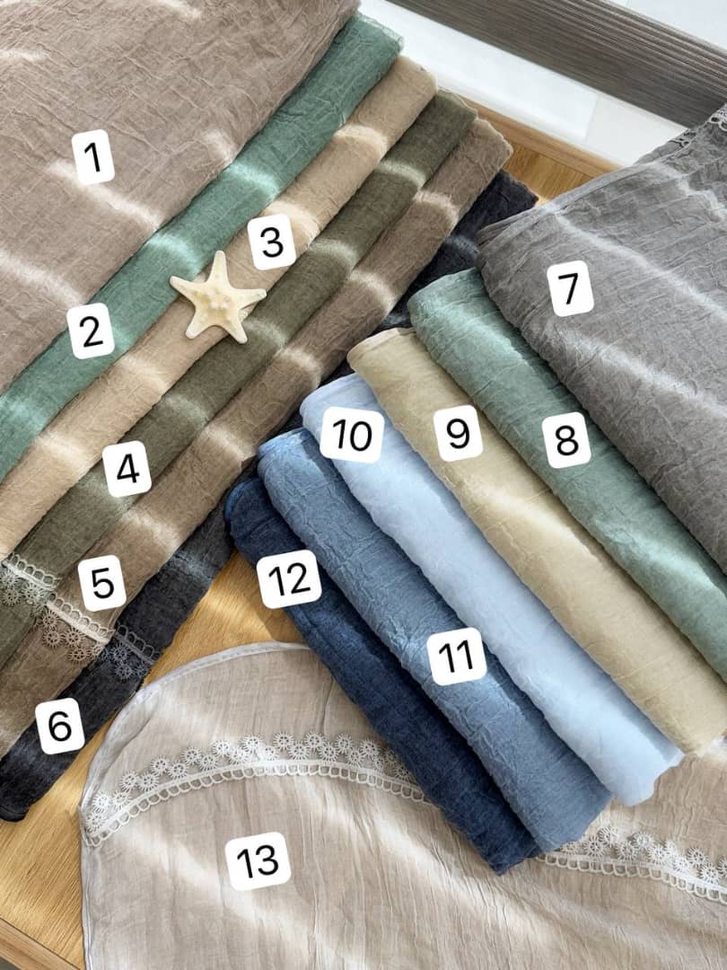 1543- شال دستک دور گان