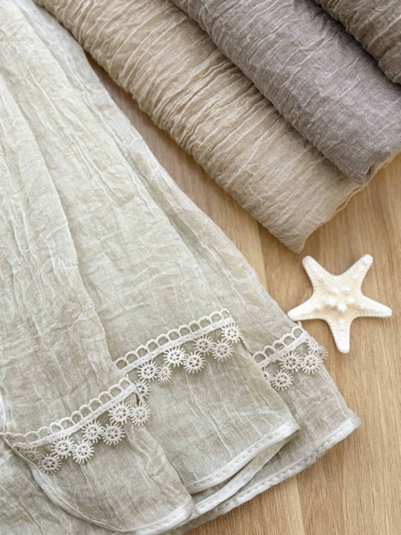 1543- شال دستک دور گان