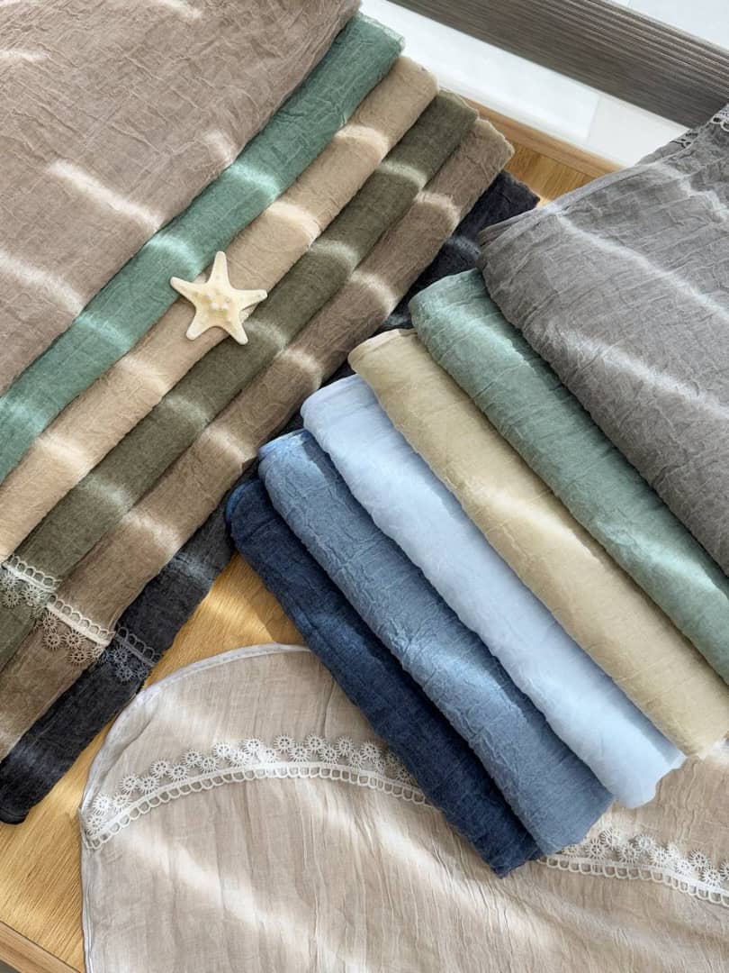 1543- شال دستک دور گان