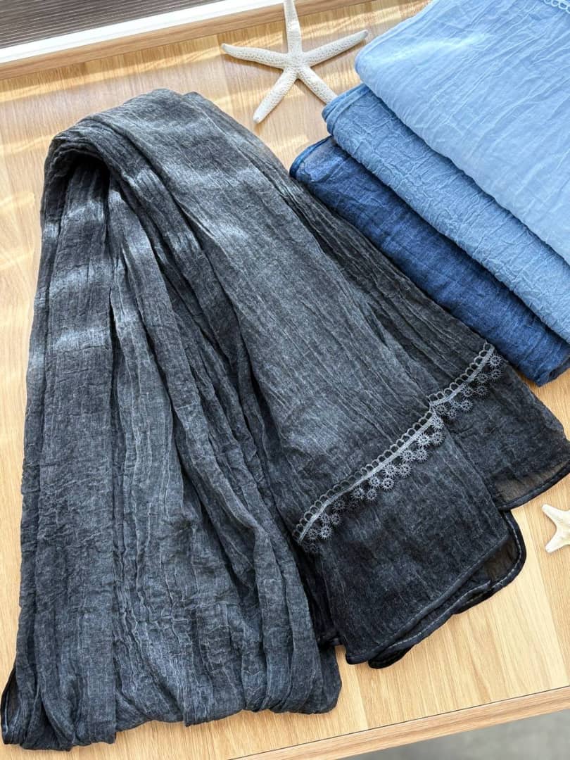 1543- شال دستک دور گان